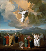 Jesus ascending to heaven 1